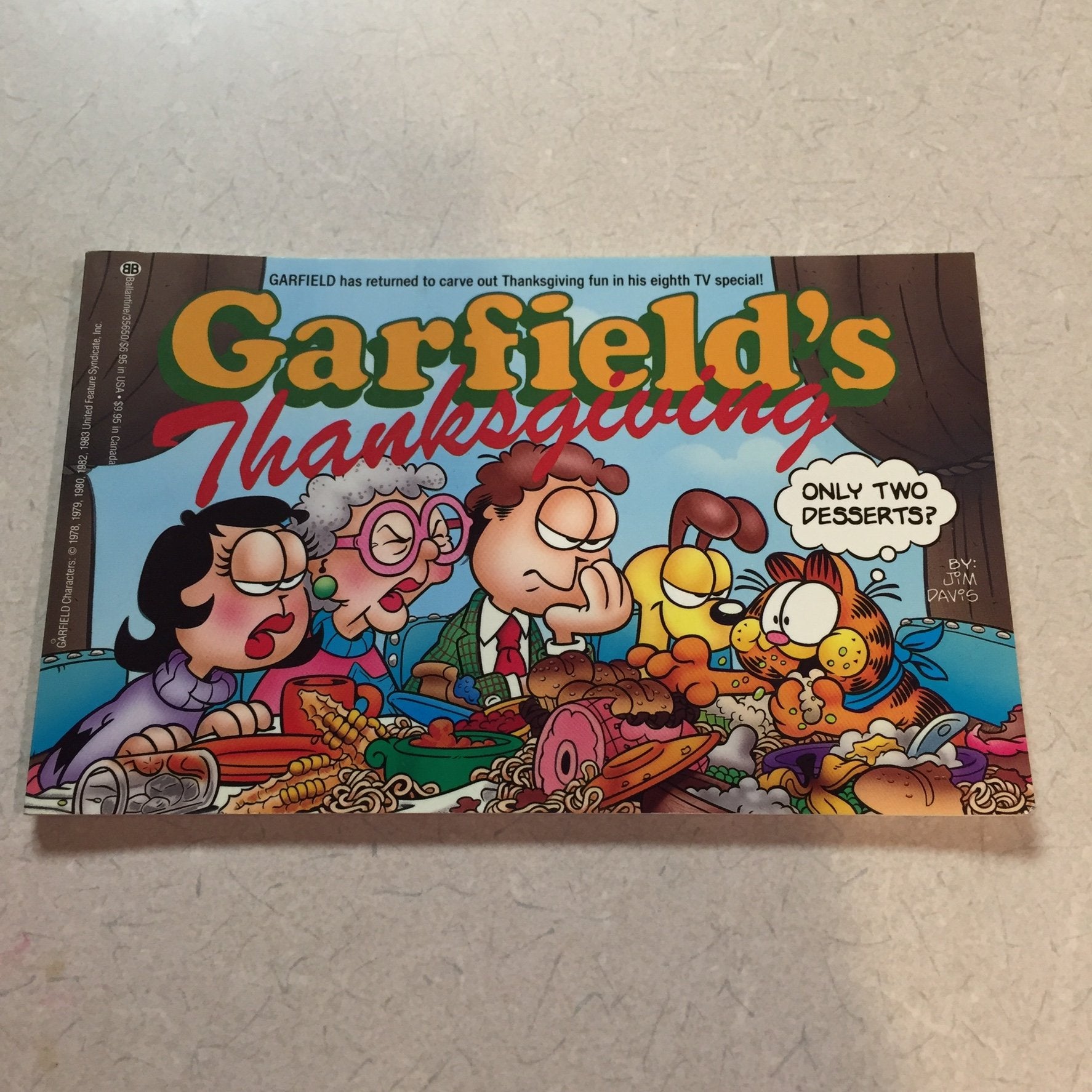 Garfield's Thanksgiving,Used