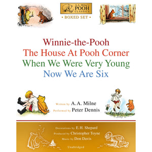 Winniethepooh Boxed Set: Winniethepooh; The House At Pooh Corner; When We Were Very Young; Now We Are Six,Used