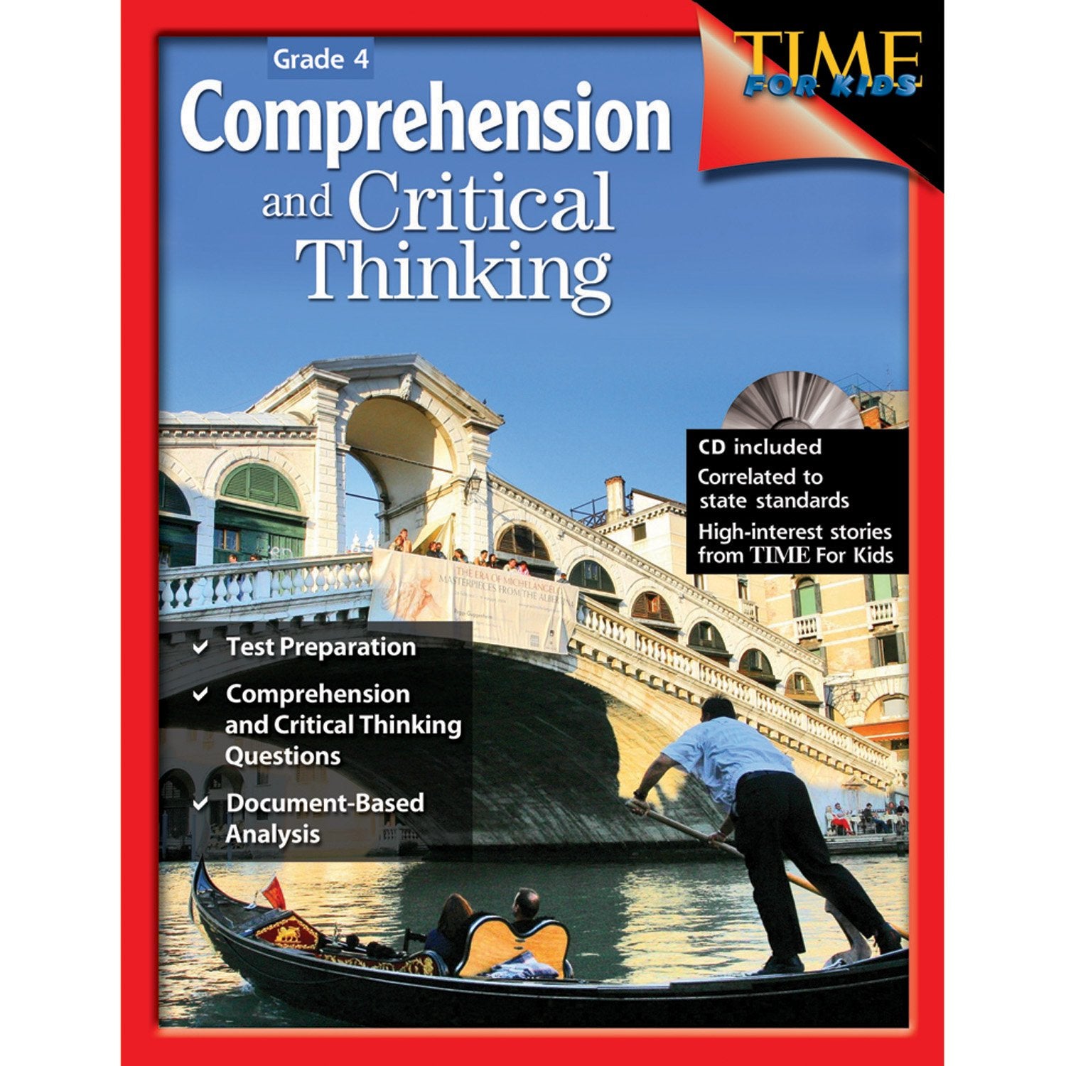 Comprehension and Critical Thinking Grade 4 (Comprehension & Critical Thinking),Used