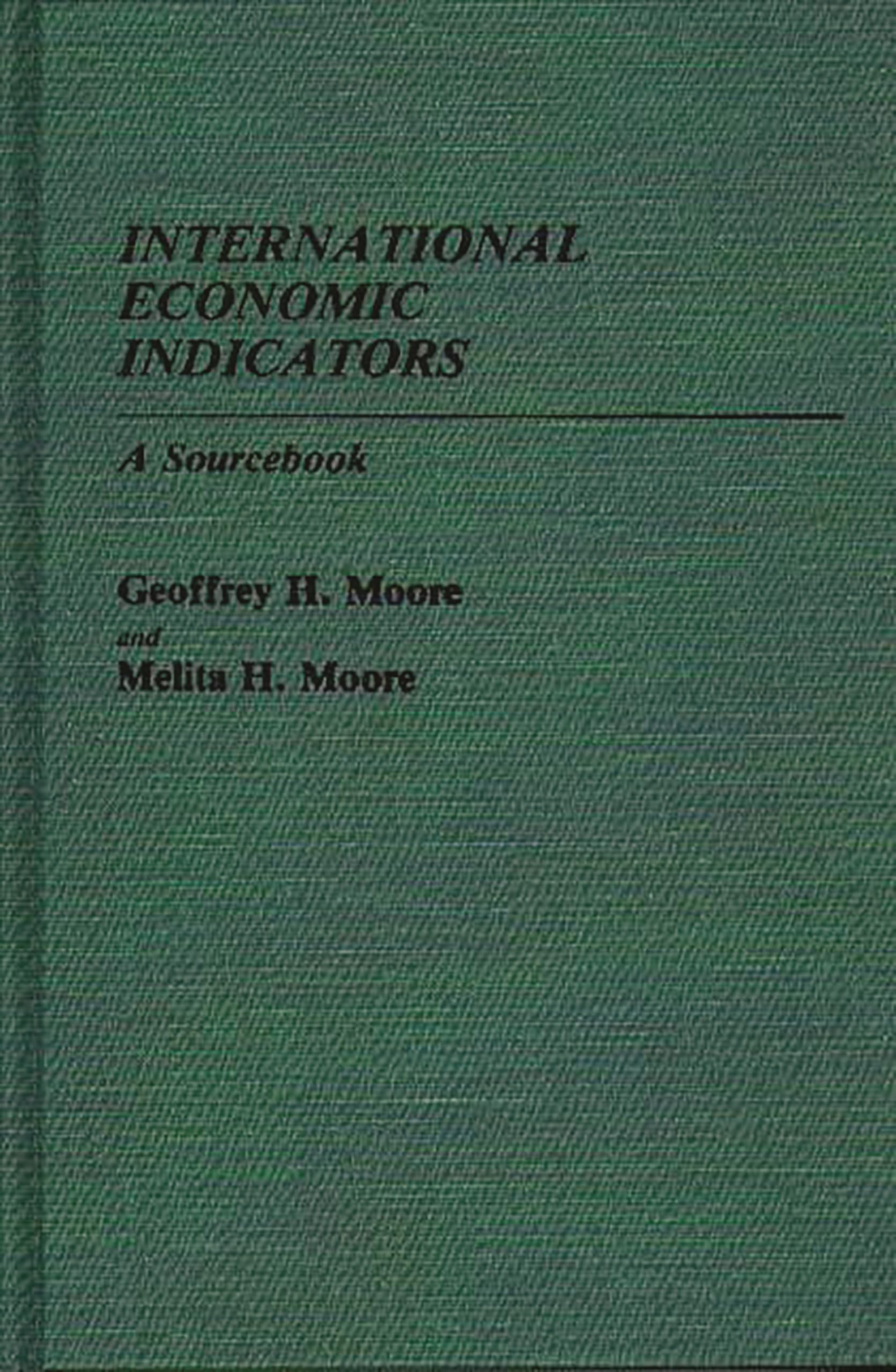 International Economic Indicators: A Sourcebook,Used