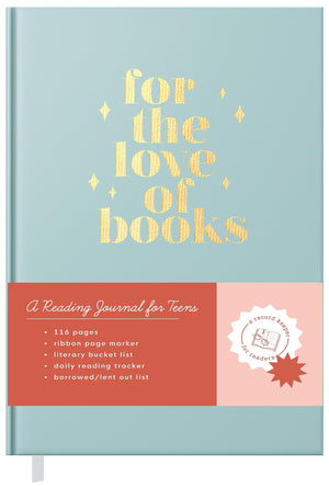 Reading Journal For Teens: For The Love Of Books, A Book Journal And Planner For Teenagers To Track, Log, Report And Review
