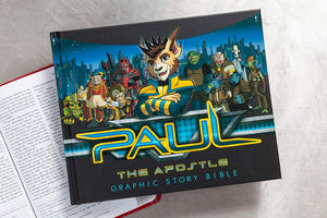 Paul the Apostle: Graphic Story Bible (Hardcover)  Inspirational and ActionPacked Bible Story for Kids Ages 815, Perfect Gift,Used