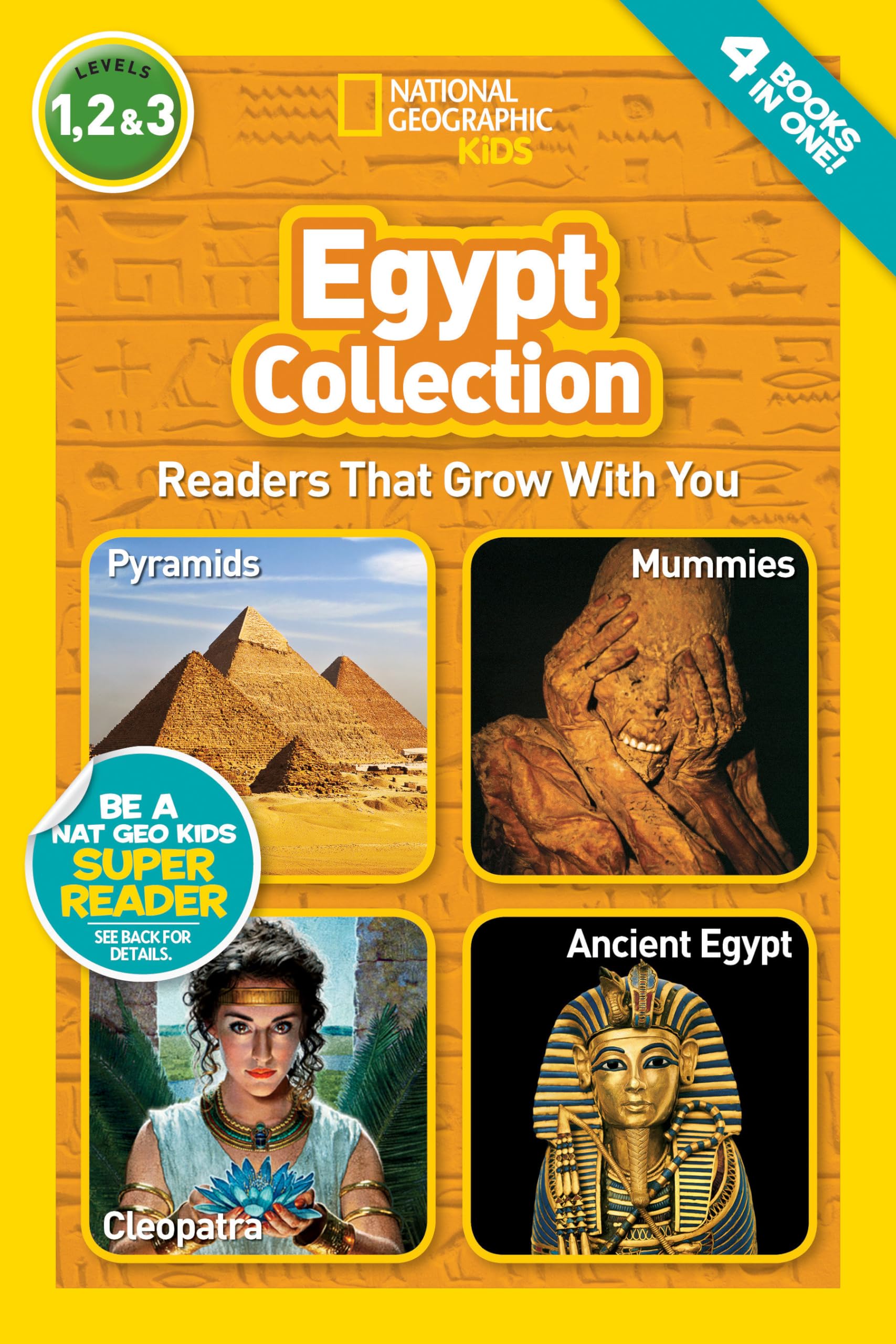 National Geographic Readers: Egypt Collection (National Geographic Readers, Level 1, 2, and 3),Used