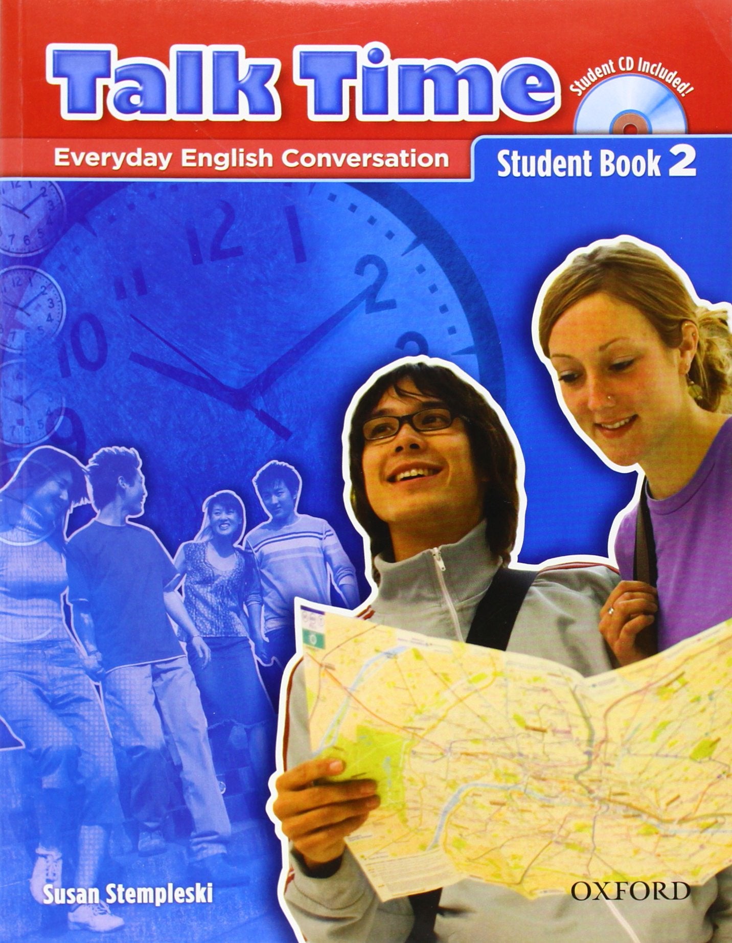 Talk Time 2 Student Book With Audio Cd: Everyday English Conversation,New