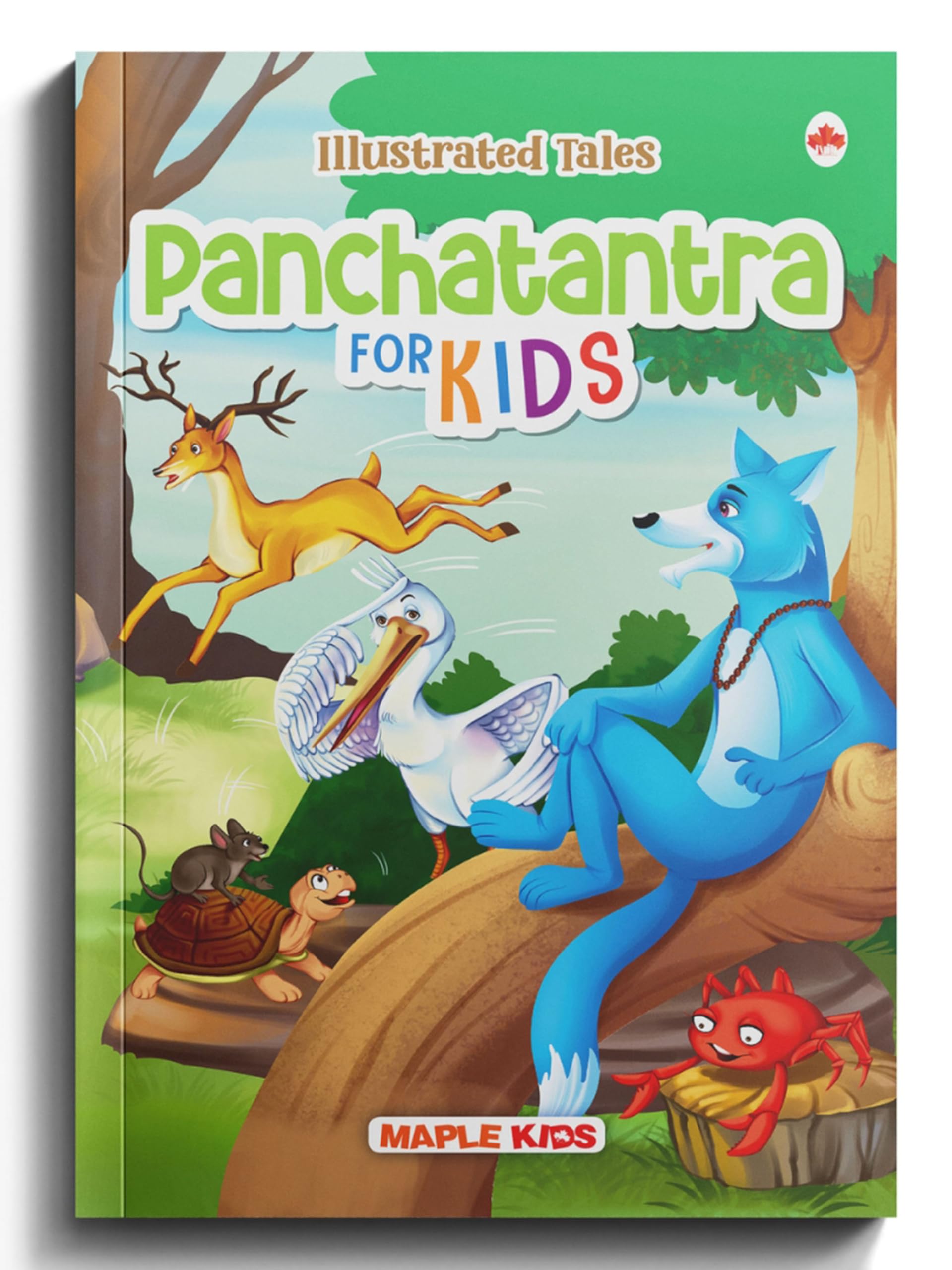 Story Book For Kids - Panchatantra Stories - Illustrated Stories For Children - Bedtime Stories - Age 2+ Years - Panchtantra - Read Aloud To Infants, Toddlers - Hardbound Book