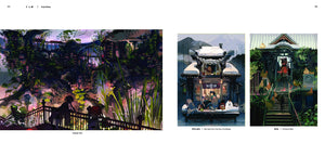 Beautiful Scenes from a Fantasy World (PIE Background Illustration Series),Used