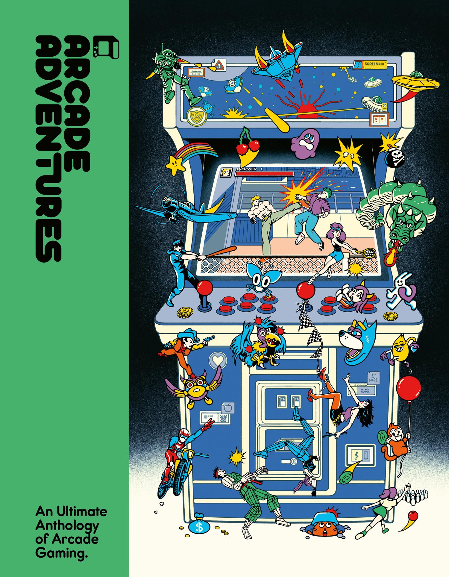 Arcade Adventures: A Unique Visual History Of Arcade Gaming, Celebrating Its Greatest Icons And Impact On The World Of Gaming. F