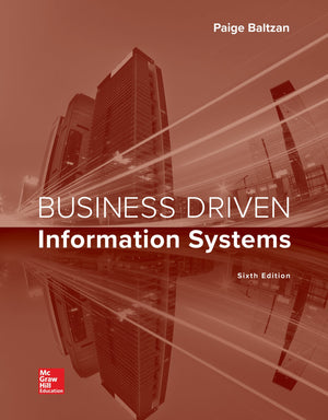 LOOSE LEAF BUSINESS DRIVEN INFORMATION SYSTEMS,New
