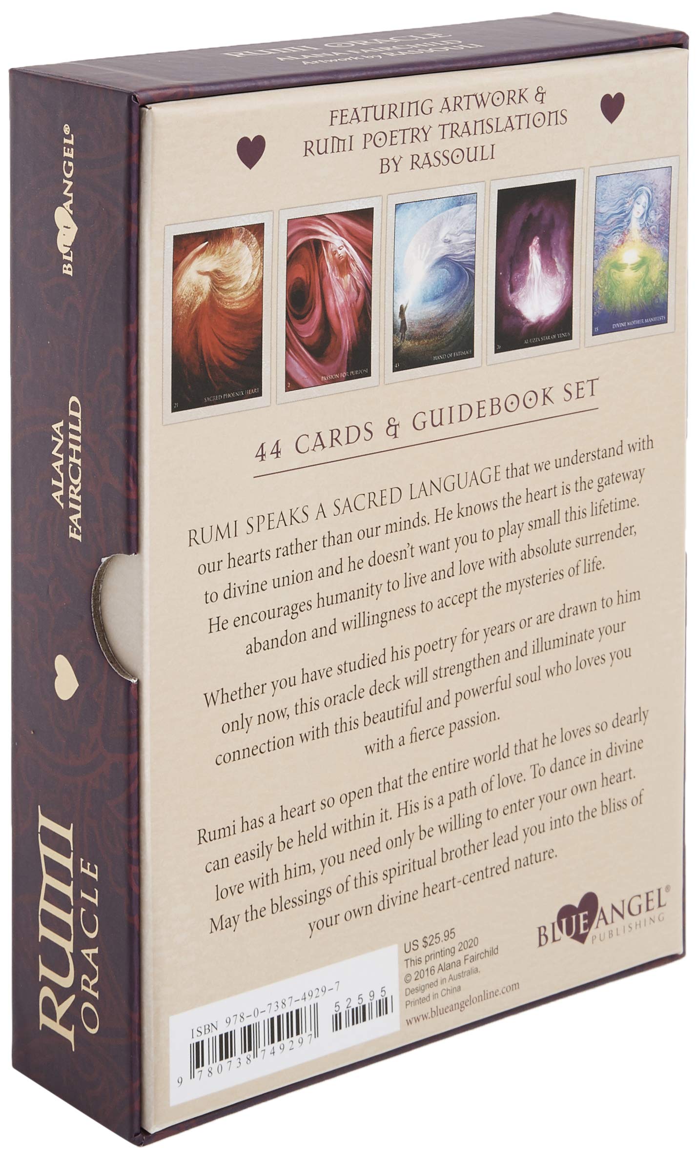 Rumi Oracle: An Invitation Into The Heart Of The Divine (Rumi Oracle, 1)-used
