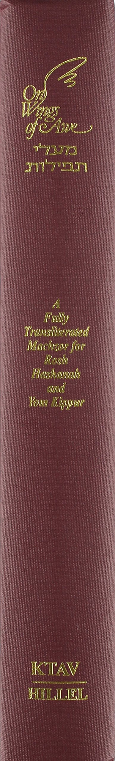 On Wings of Awe: A Fully Transliterated Machzor for Rosh Hashanah and Yom Kippur (English and Hebrew Edition),New