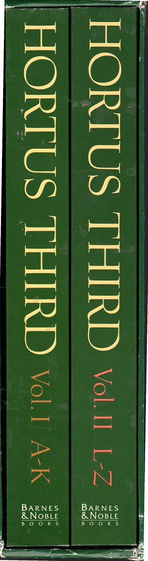 Hortus Third : A Concise Dictionary of Plants Cultivated in the United States and Canada (Two Volume Boxed Set),Used