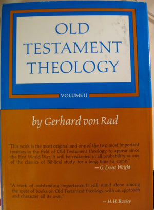 Old Testament Theology Vol. II: The Theology of Israel's Prophetic Traditions,Used