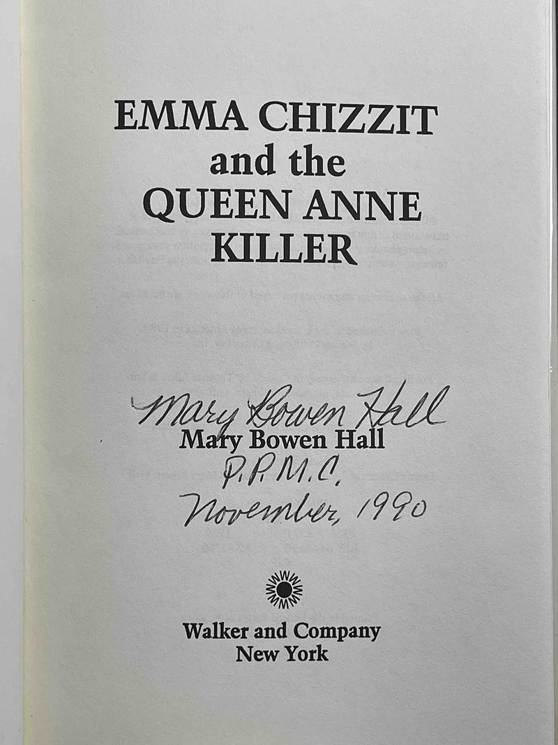 Emma Chizzit and the Queen Anne Killer,Used