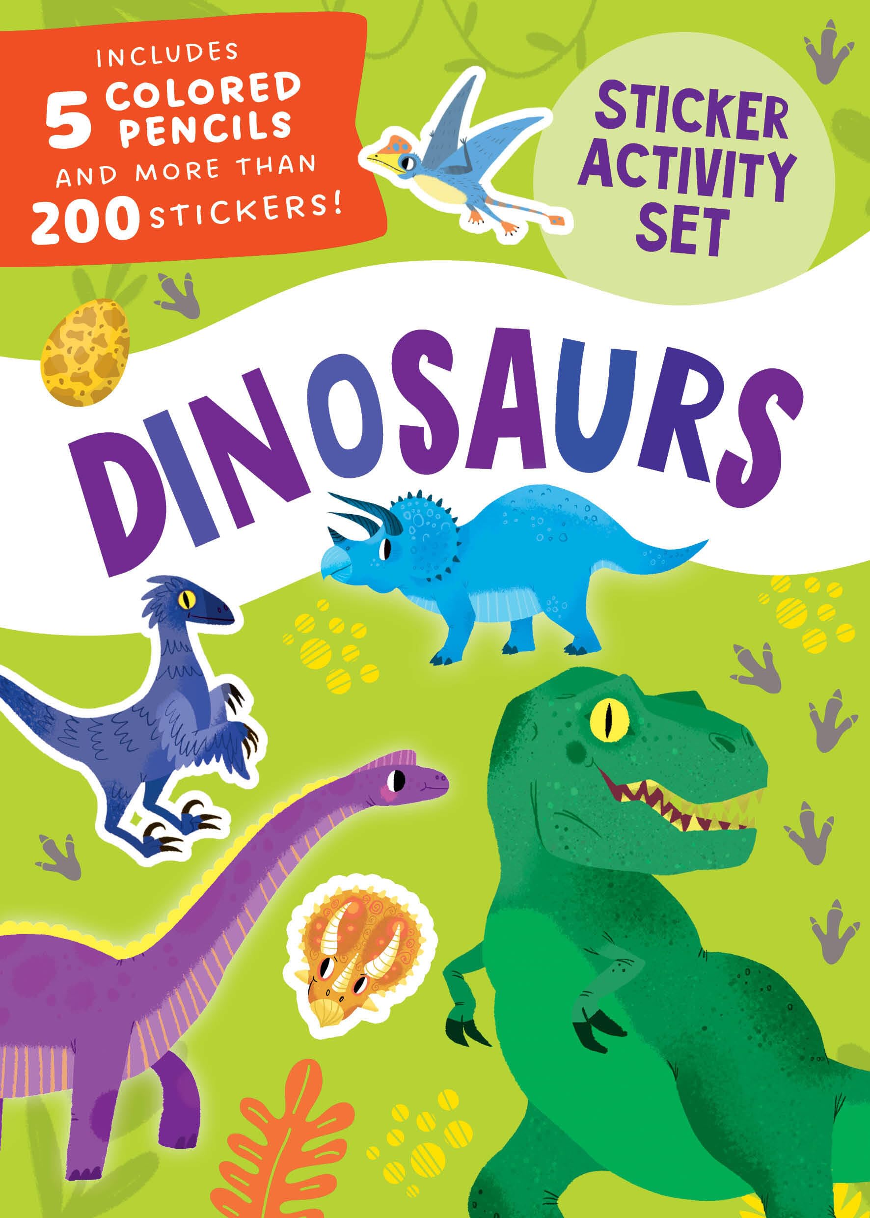 Dinosaurs Sticker Activity Set (Clever Sticker & Activity)