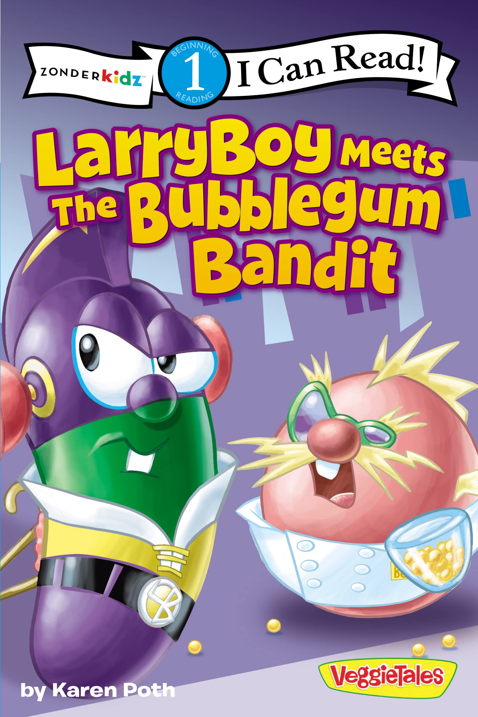 LarryBoy Meets the Bubblegum Bandit: Level 1 (I Can Read! / Big Idea Books / VeggieTales),Used