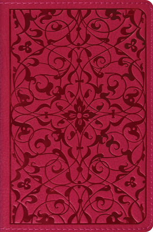ESV Compact Bible (TruTone, Wild Rose, Floral Design),Used
