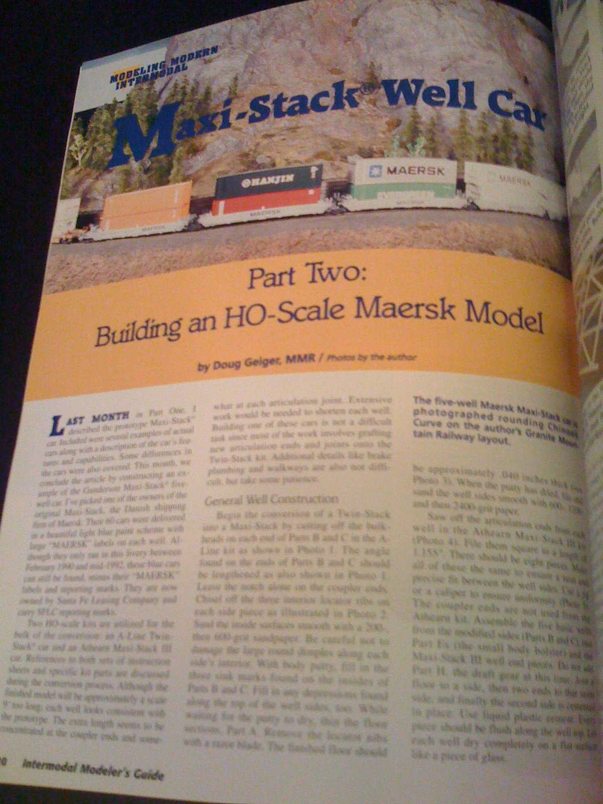 Intermodal Modeler's Guide: Prototype Information and Modeling Projects for the Intermodal Modeler: 2,Used