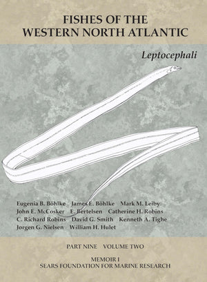 Leptocephali: Part 9, Volume 2 (Fishes of the Western North Atlantic),Used