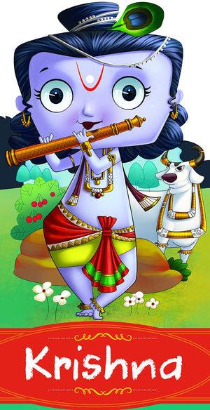 Cutout Books: Krishna(Gods And Goddesses)