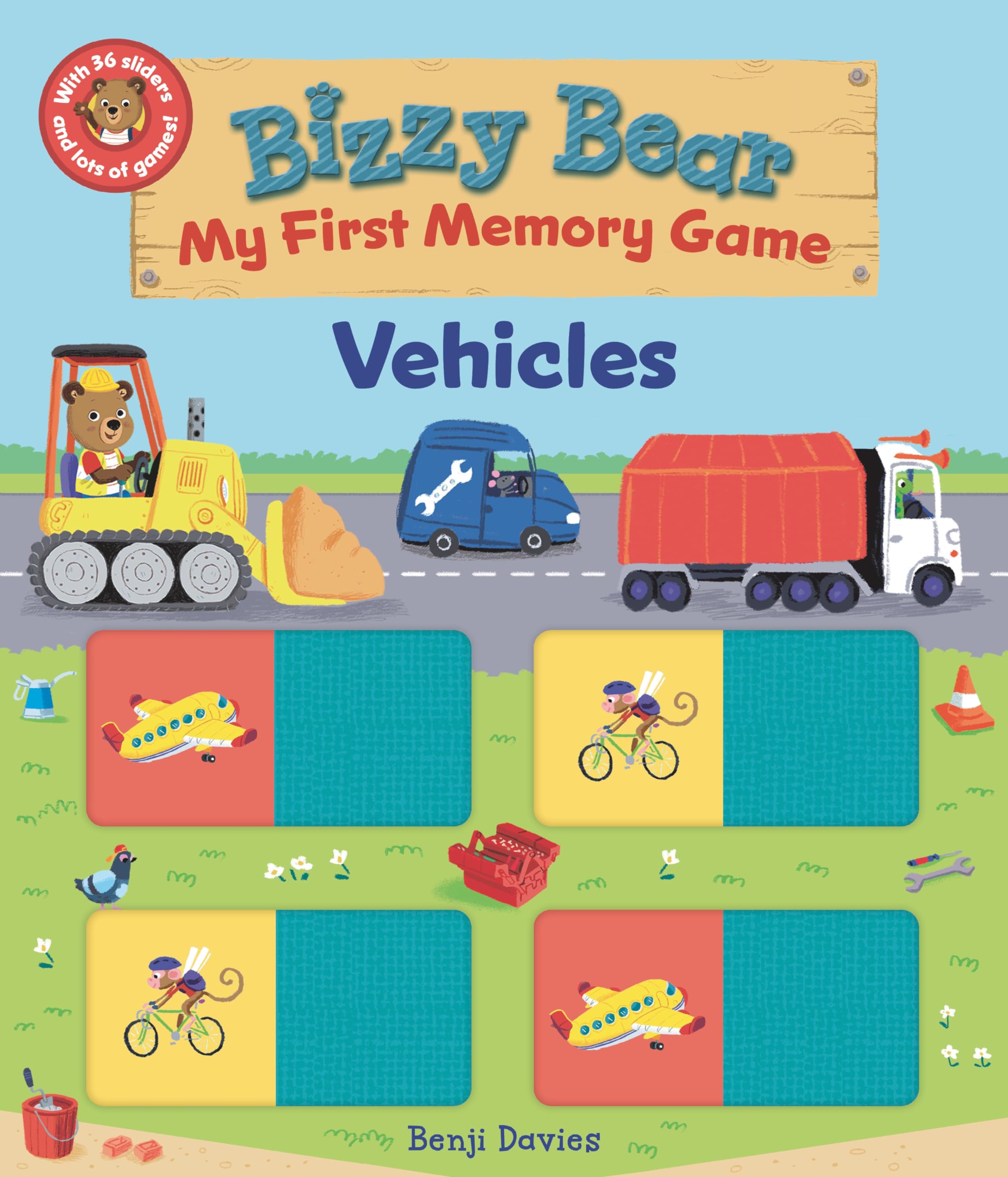 Bizzy Bear: My First Memory Game: Vehicles,Used