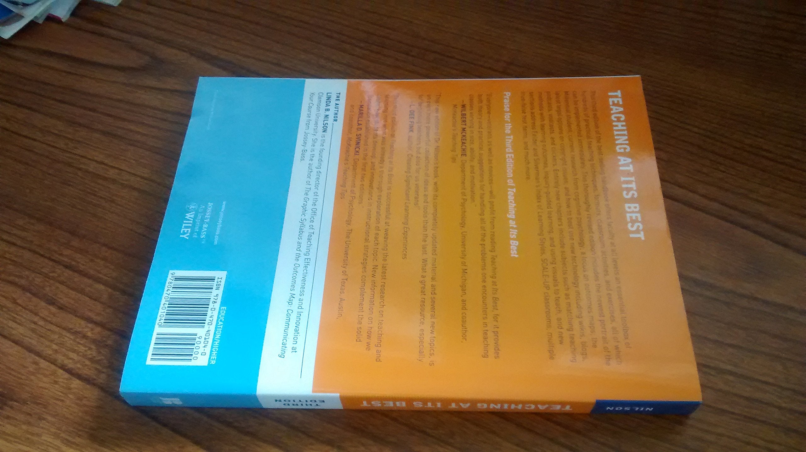 Teaching at Its Best, Third Edition: A ResearchBased Resource for College Instructors,New