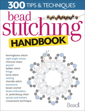 Kalmbach Books Bead Stitching Handbook - Essential Guide for Creative Beading Techniques