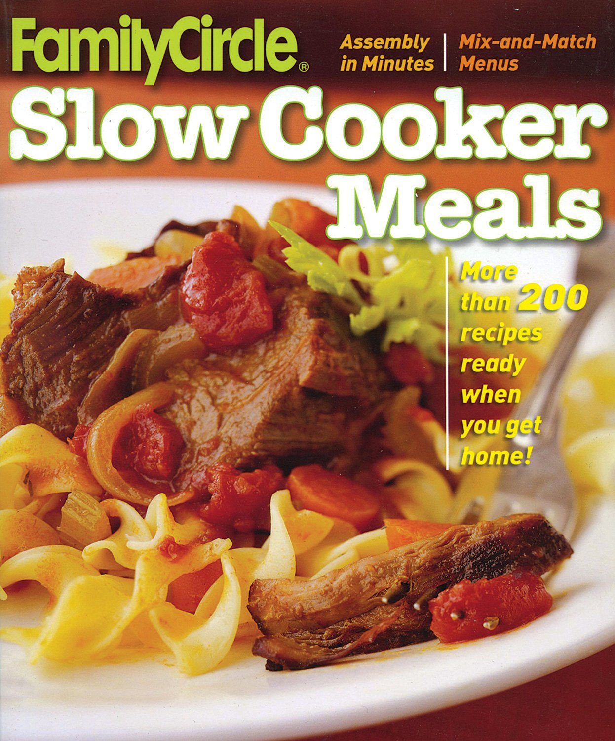 Family Circle Slow Cooker Meals,Used
