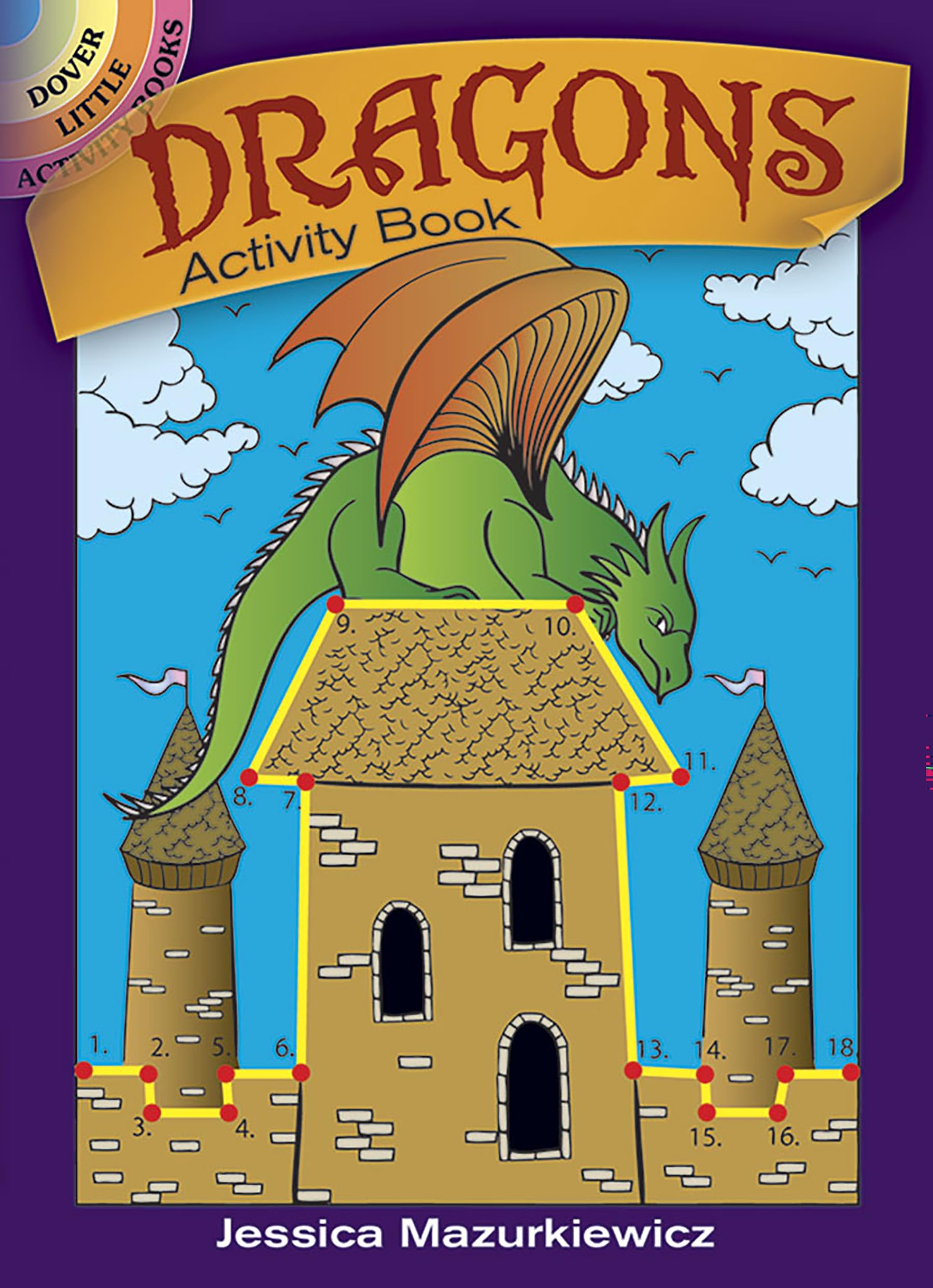 Dragons Activity Book (Dover Little Activity Books: Fantasy),Used