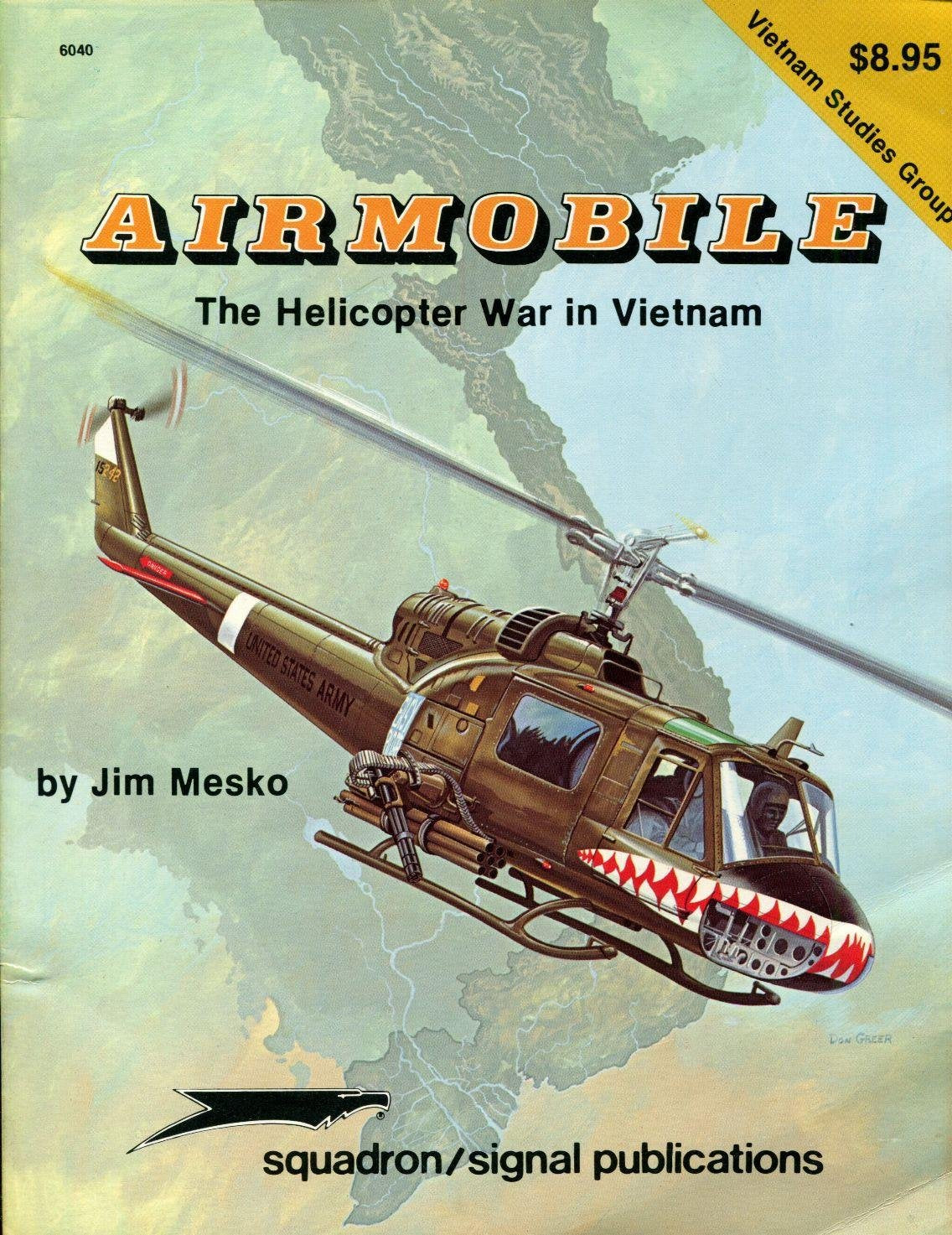 Airmobile: The Helicopter War In Vietnam  Vietnam Studies Group Series (6040),New