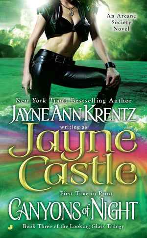 Canyons Of Night (Thorndike Press Large Print Basic Series: The Looking Glass Trilogy),New