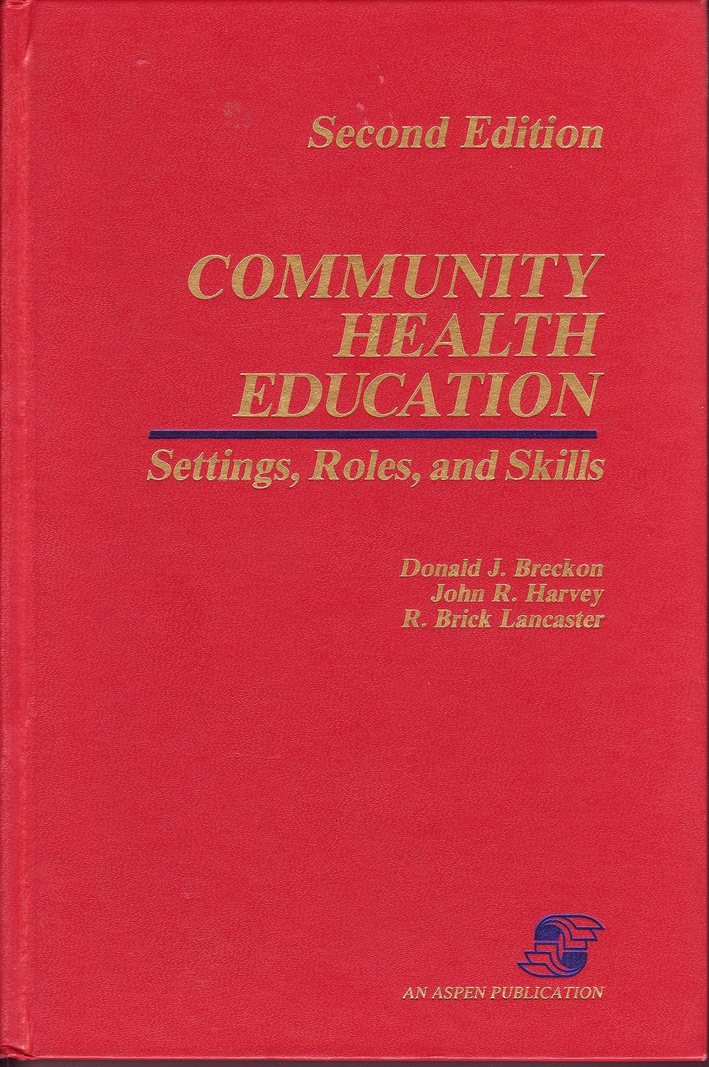 Community Health Education & Promotion,Used