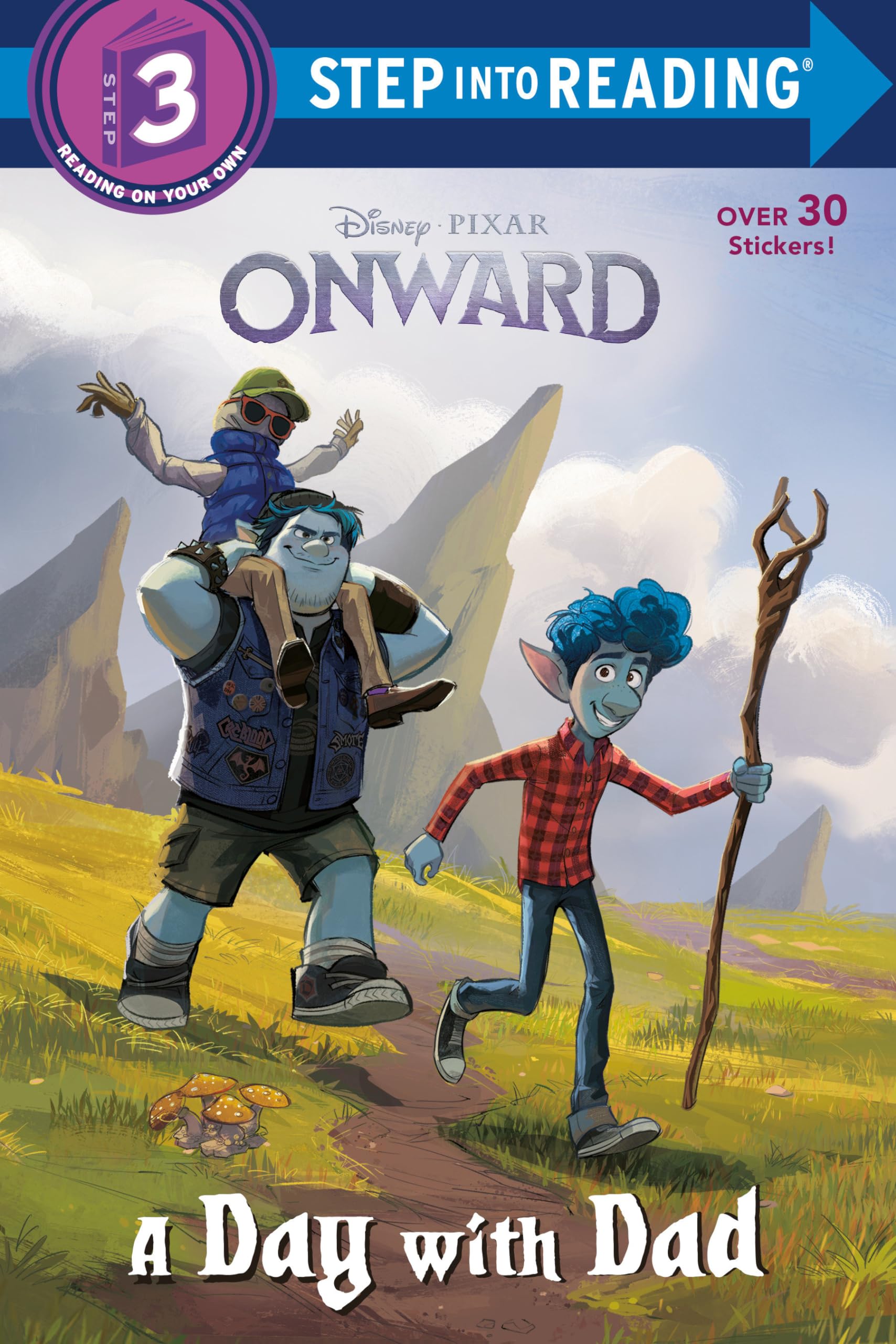 A Day with Dad (Disney/Pixar Onward) (Step into Reading),Used