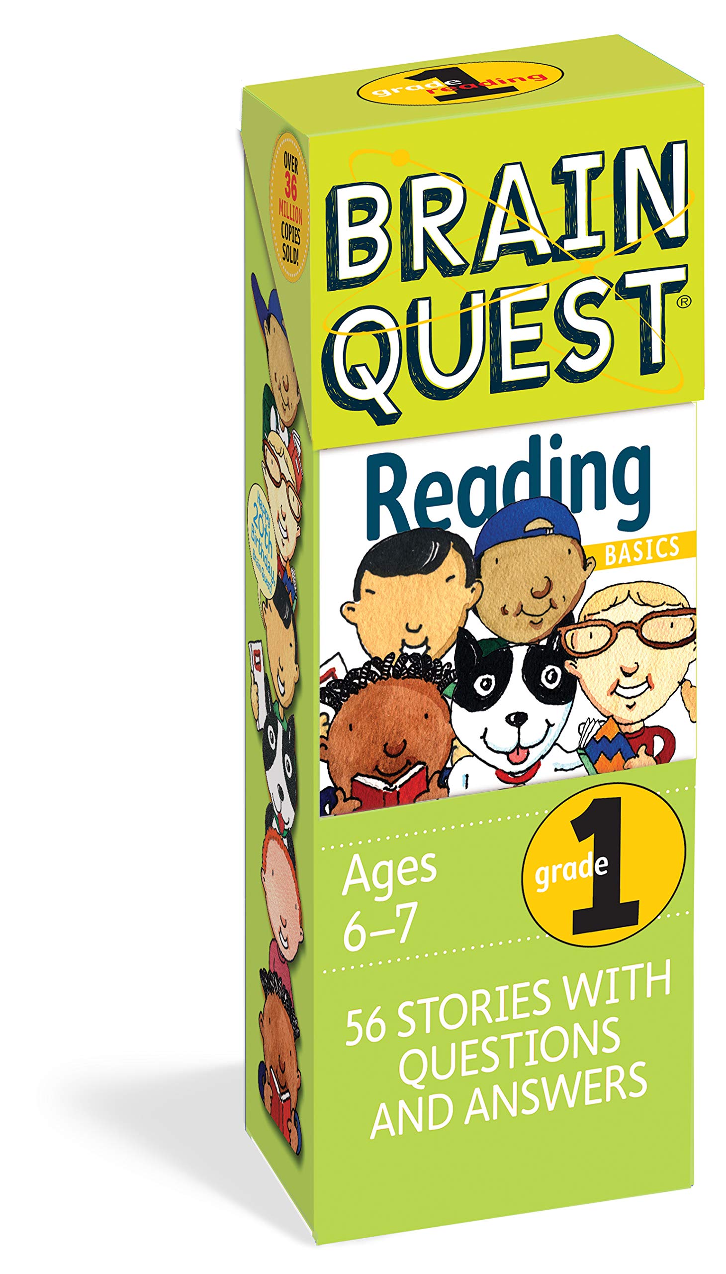 Brain Quest 1St Grade Reading Q&A Cards: 56 Questions And Answers To Challenge The Mind. Curriculumbased! Teacherapproved! (Br