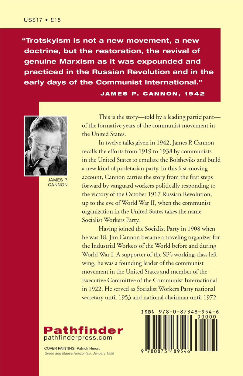 The History Of American Trotskyism, 192838: Report Of A Participant,Used