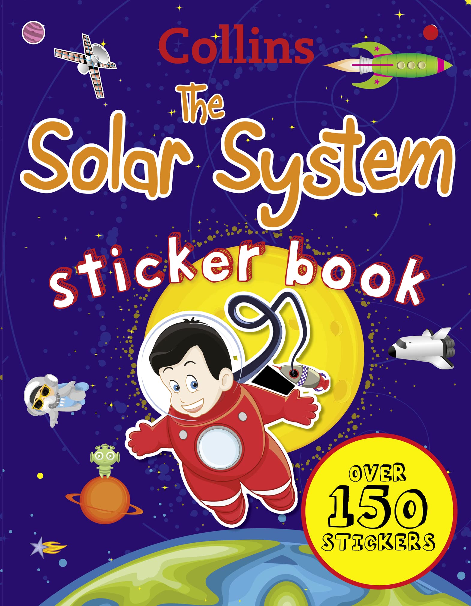 Collins The Solar System Sticker Book (Collins Sticker Books),Used