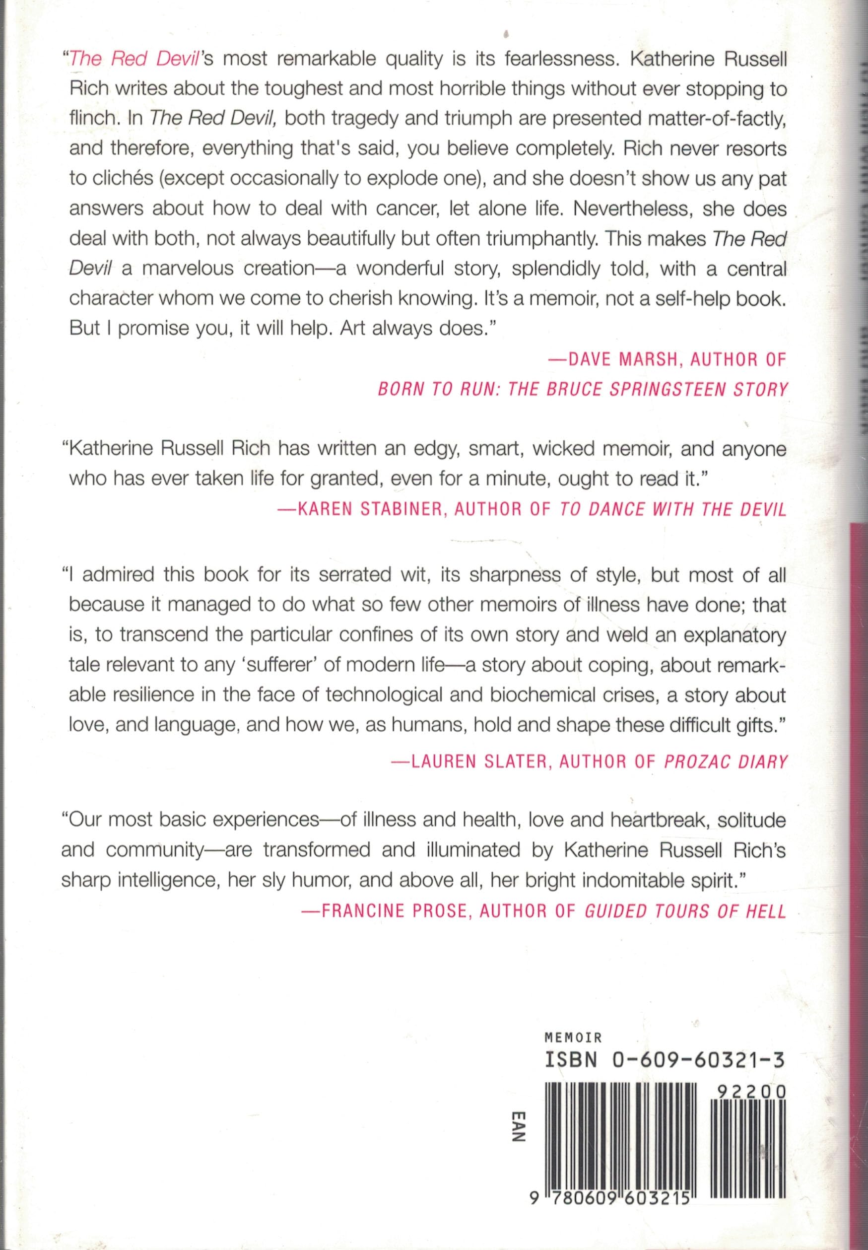 The Red Devil: To Hell with Cancerand Back,Used