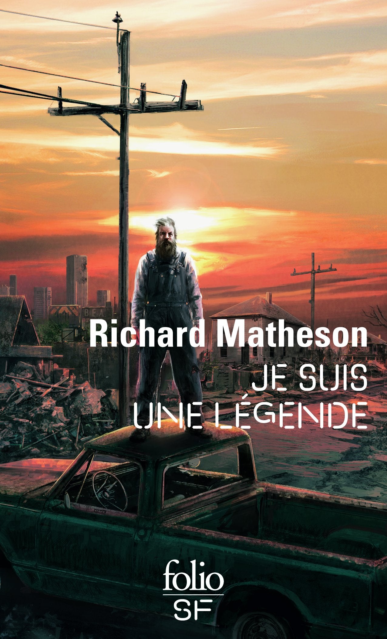 Je Suis Une Legende (Folio Science Fiction) (French Edition),Used