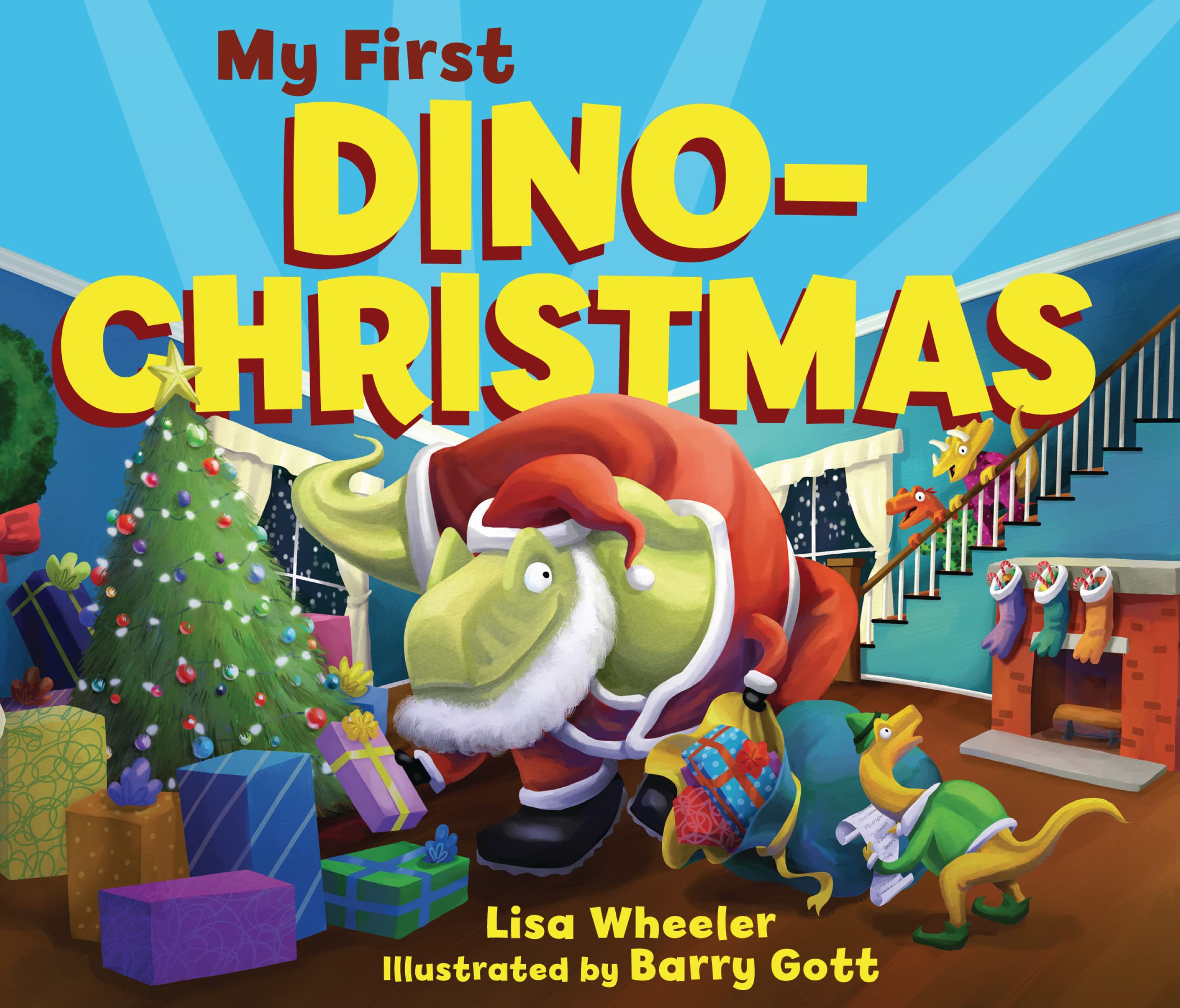 My First Dinochristmas (Dino Board Books),Used