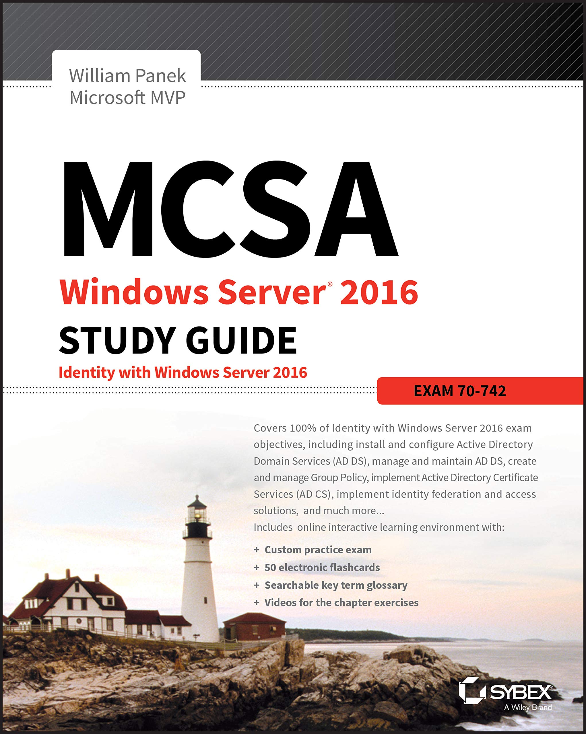 MCSA Windows Server 2016 Study Guide: Exam 70742,Used