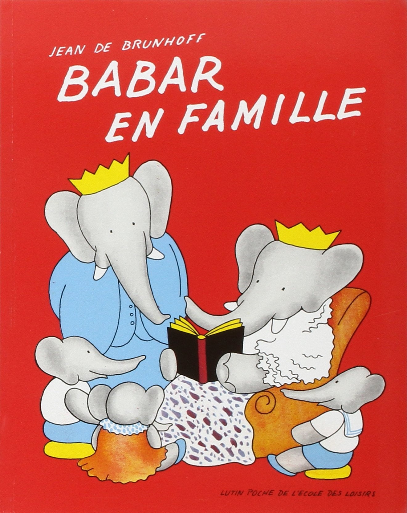 babar en famille (French Edition),Used
