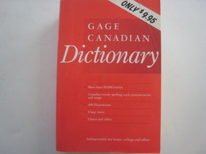 Gage Canadian Dictionary,Used