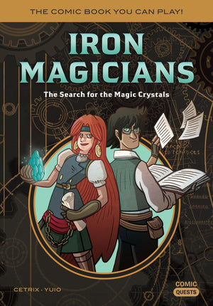 Iron Magicians: The Search for the Magic Crystals: The Comic Book You Can Play (Comic Quests),Used