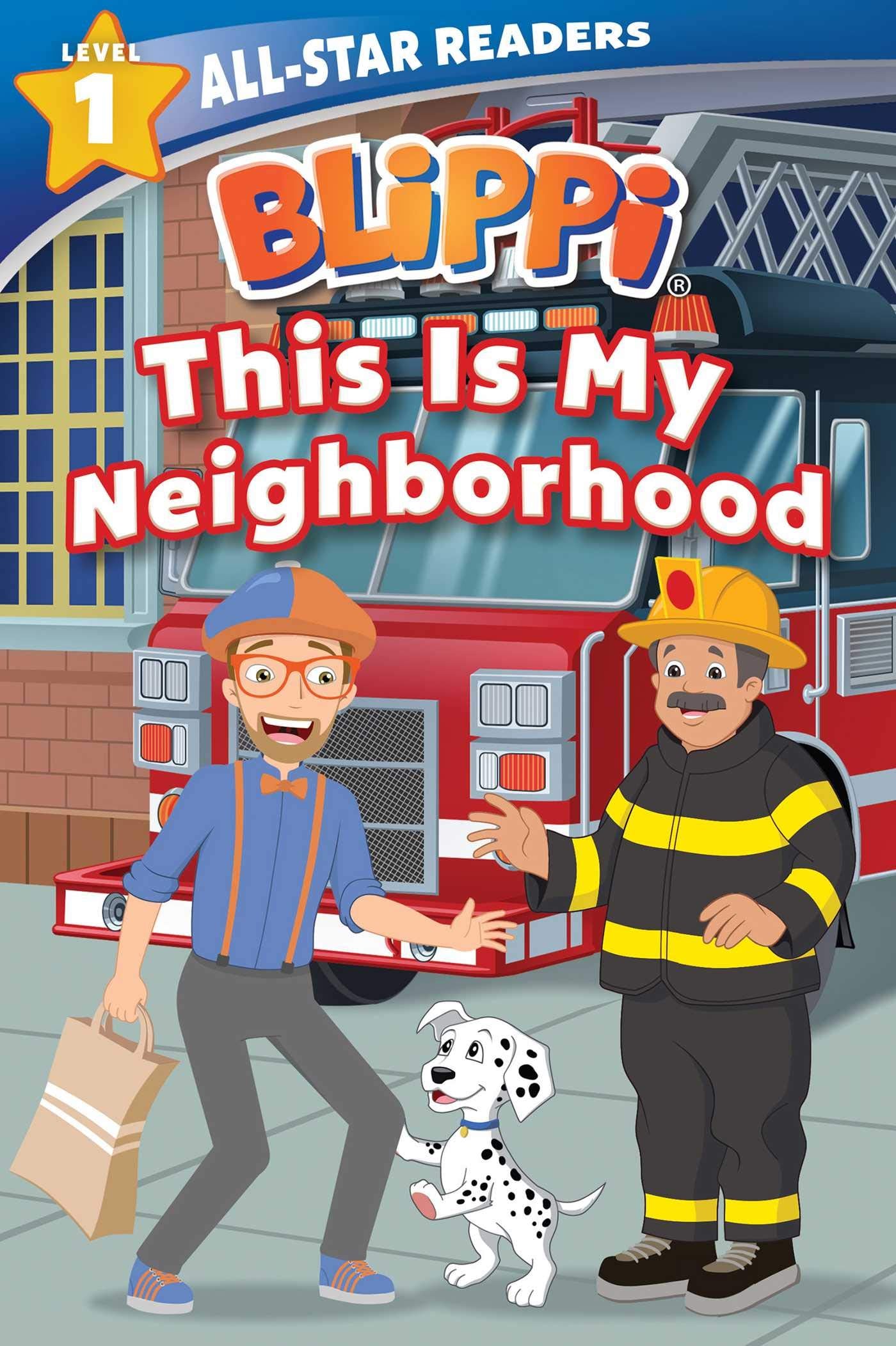 Blippi: This Is My Neighborhood: AllStar Reader Level 1 (AllStar Readers),New