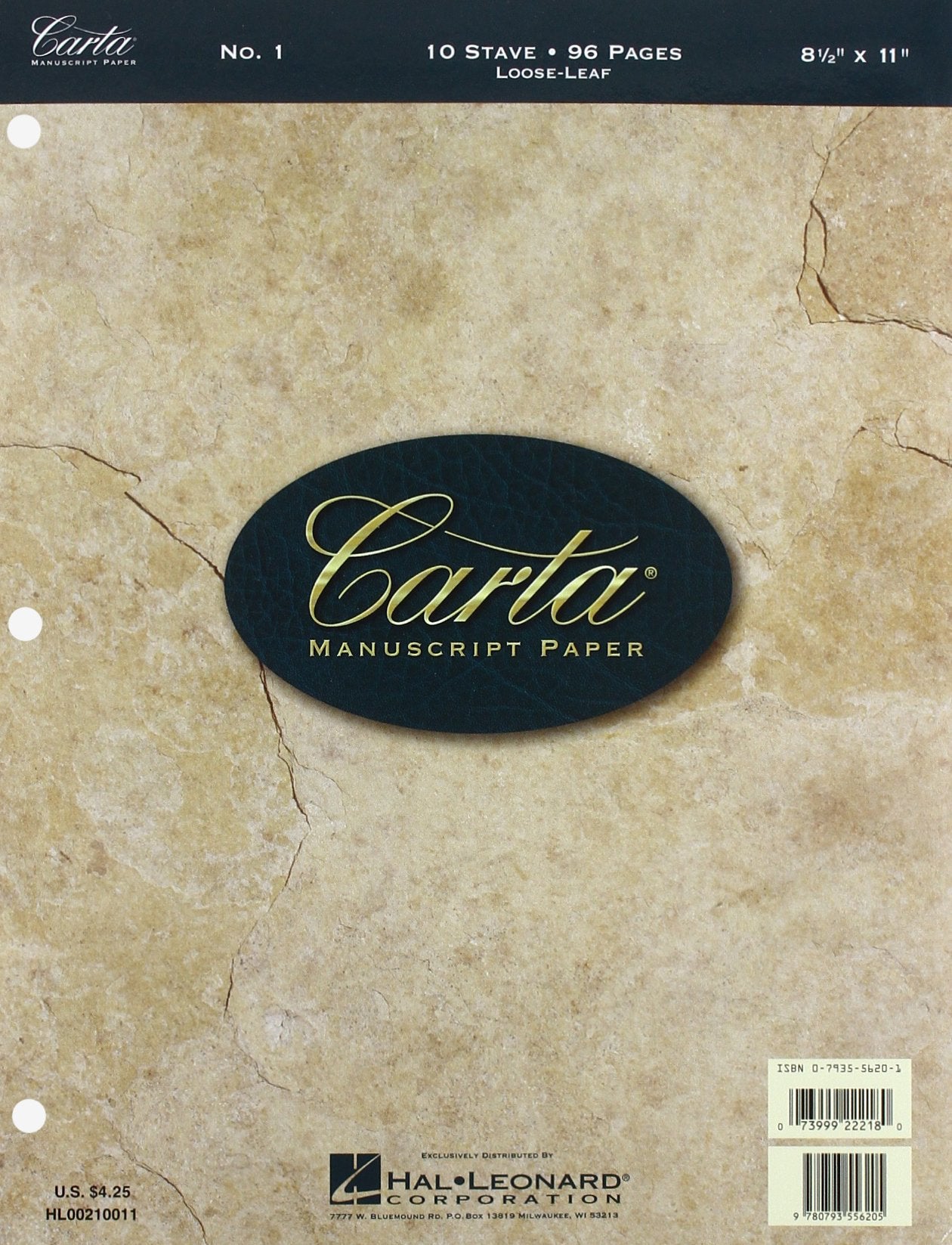 Carta Manuscript Paper No. 1  Basic,Used