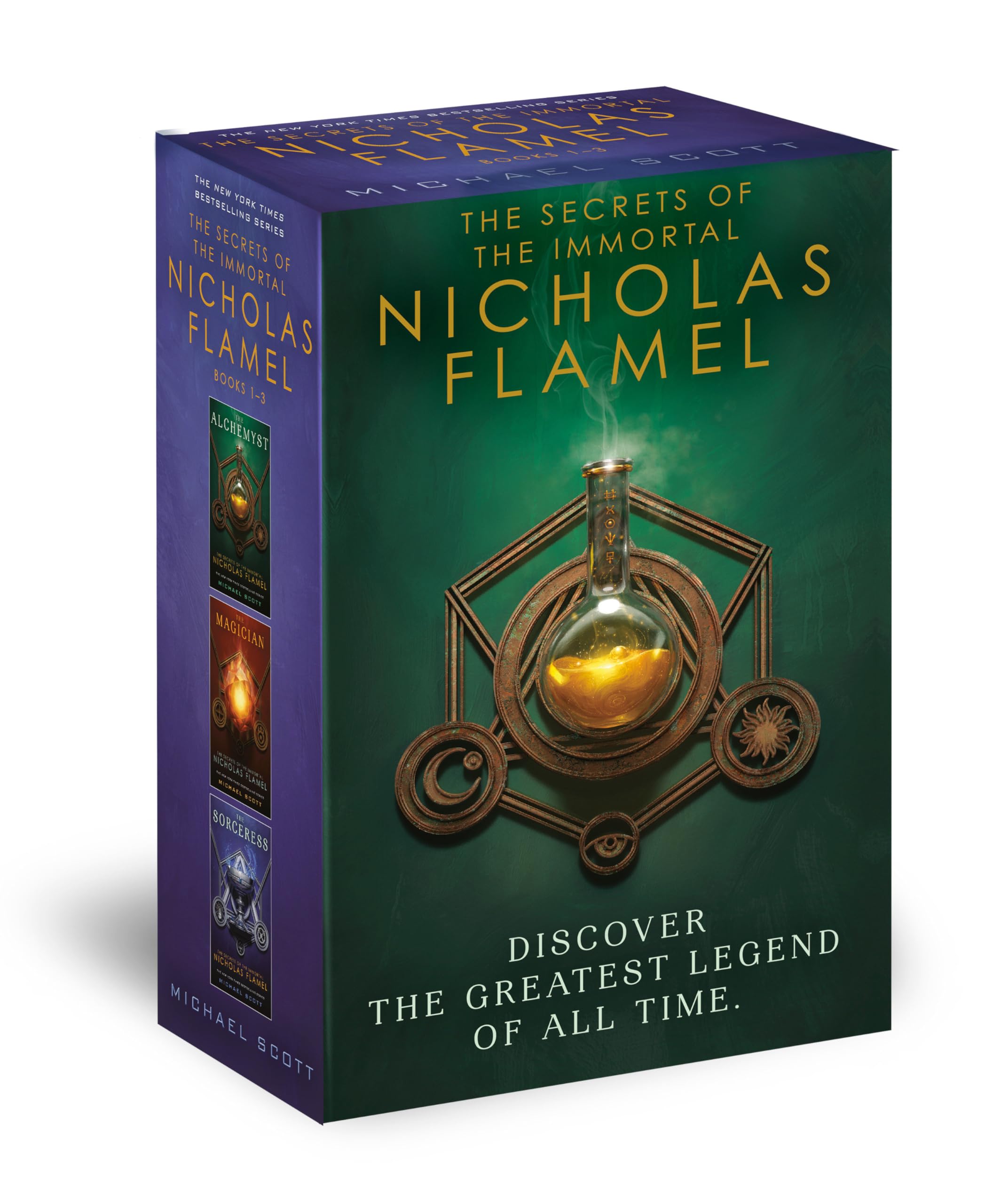 The Secrets of the Immortal Nicholas Flamel Boxed Set (3Book),New