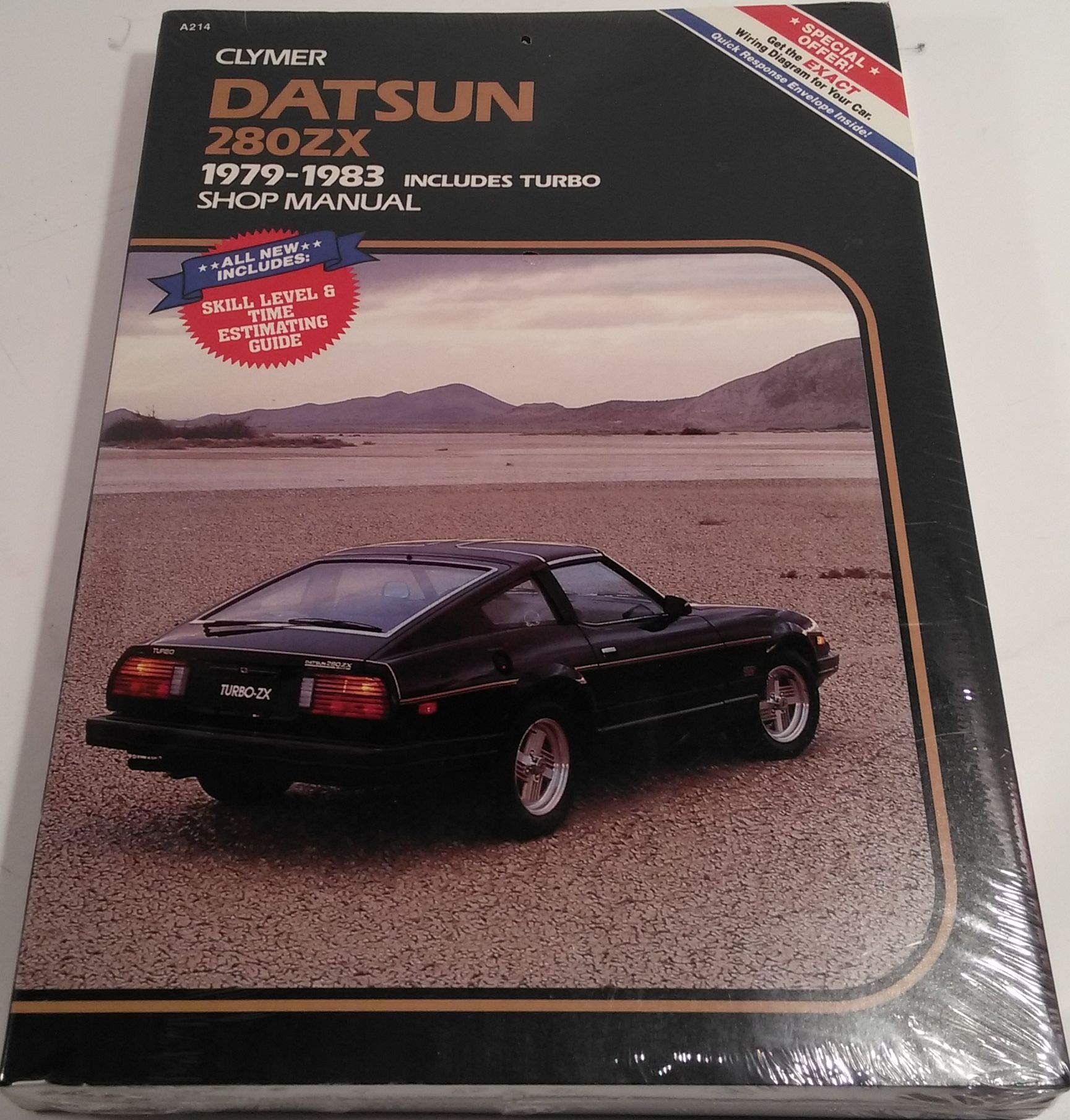 Datsun 280Zx, 19791981, Includes Turbo, Shop Manual,Used