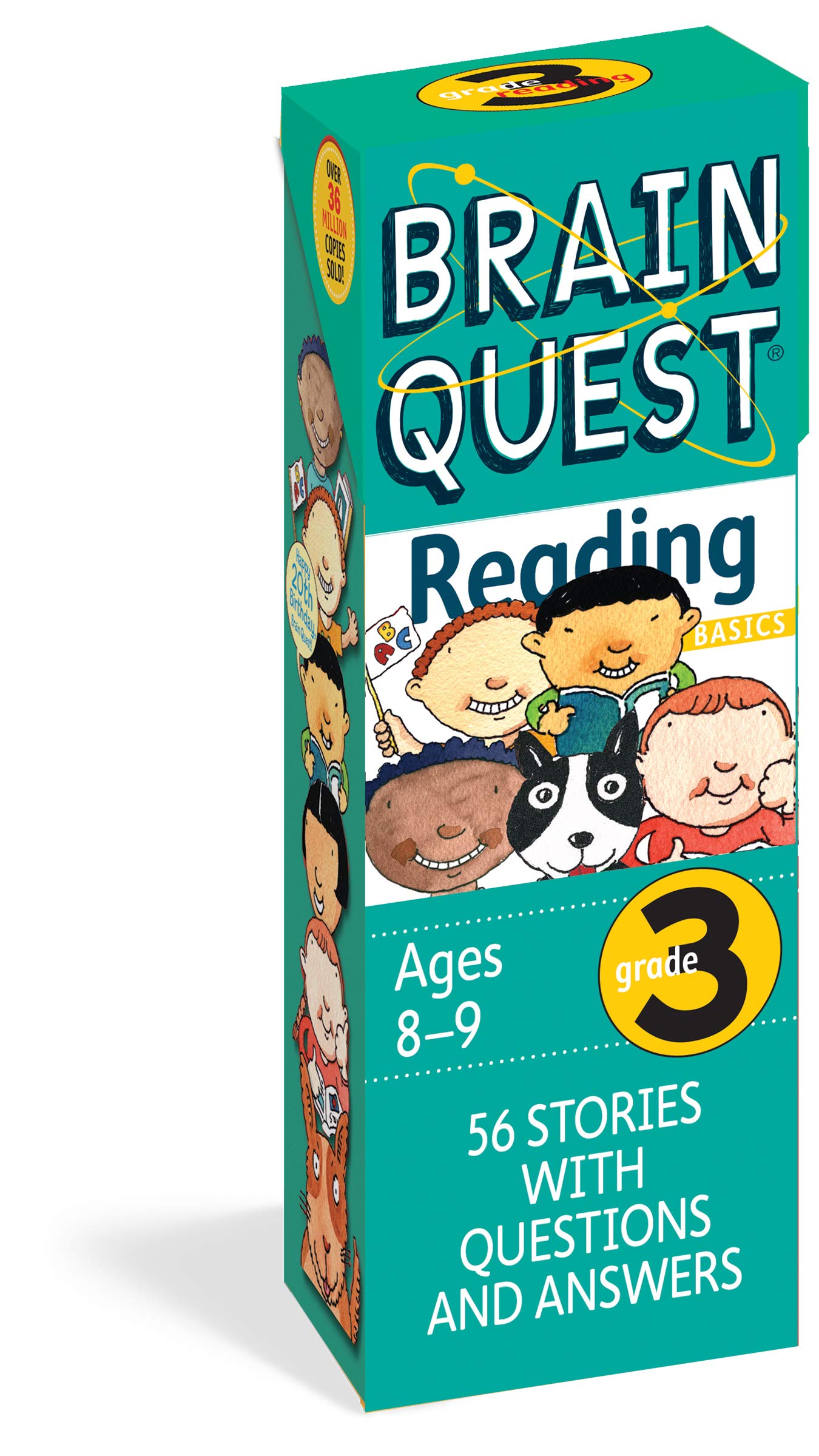 Brain Quest 3Rd Grade Reading Q&A Cards: 56 Stories With Questions And Answers. Curriculumbased! Teacherapproved! (Brain Quest