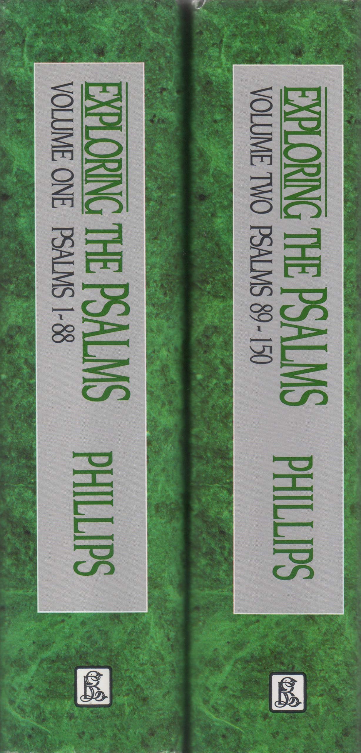 Exploring The Psalms (2 Volume Set)-used
