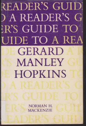 A Reader's Guide to Gerard Manley Hopkins,Used