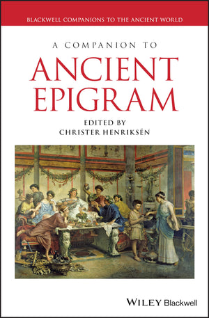 A Companion to Ancient Epigram (Blackwell Companions to the Ancient World),Used